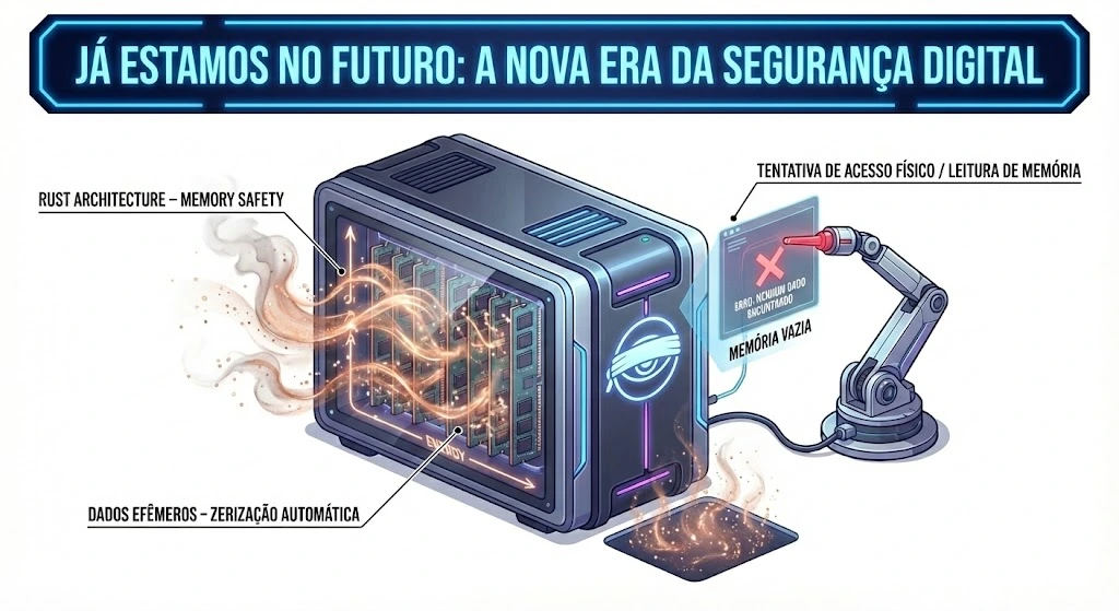 Servidor sem memória persistente